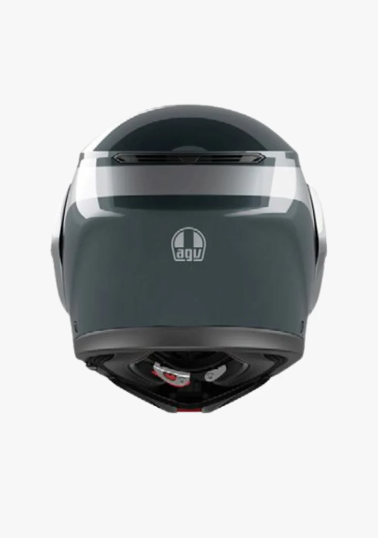 AGV STREETMODULAR LEVICO GREY/SILVER HELMET - Image 5