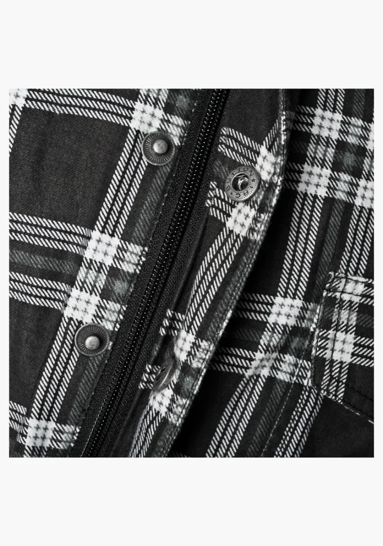 WCL Flannel Kevlar Black 9 Moto Shirt - Image 4