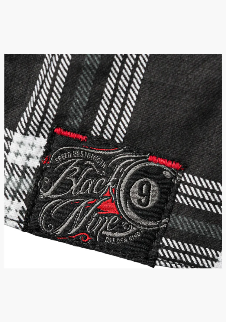 WCL Flannel Kevlar Black 9 Moto Shirt - Image 6