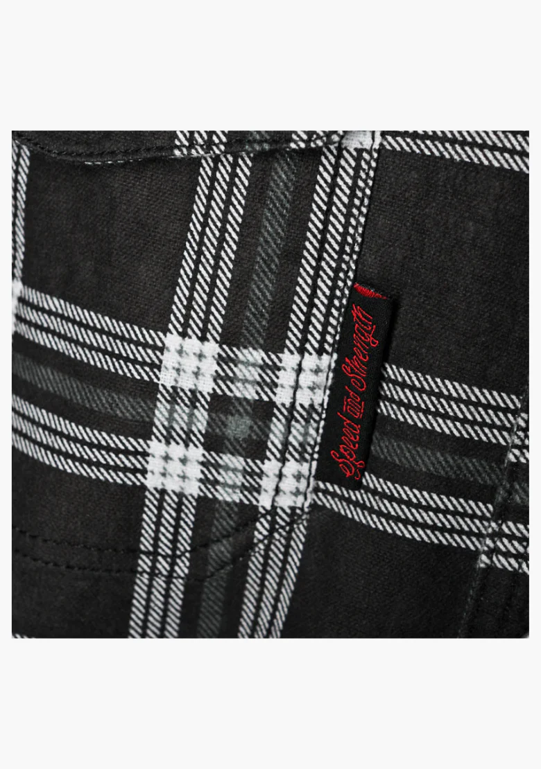 WCL Flannel Kevlar Black 9 Moto Shirt - Image 7