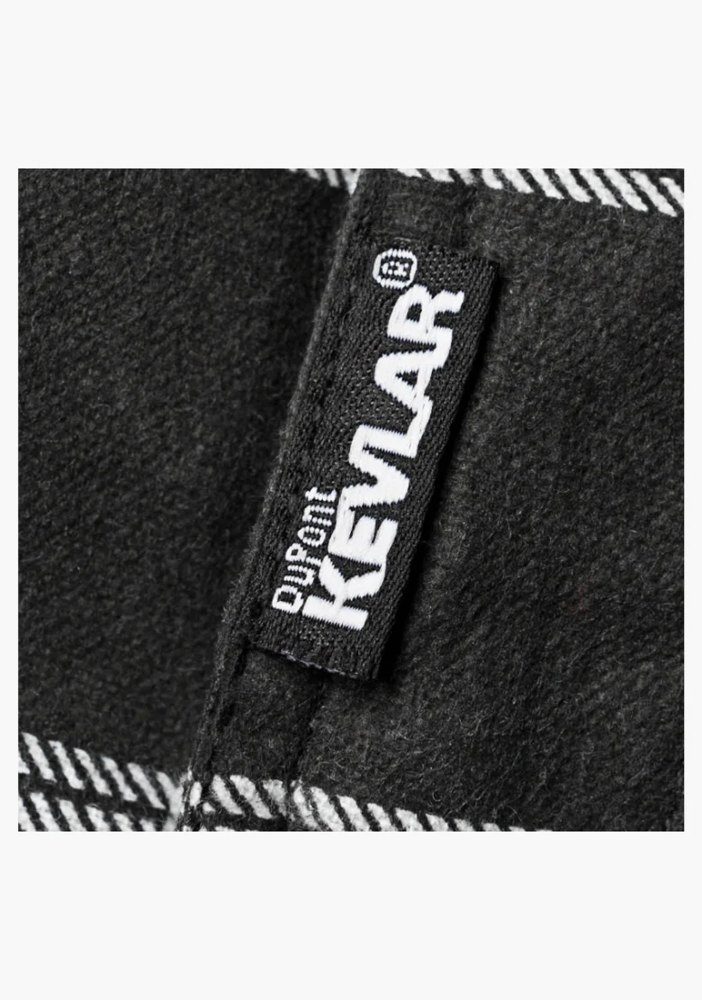 WCL Flannel Kevlar Black 9 Moto Shirt - Image 8
