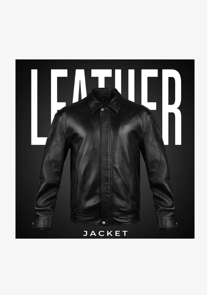 Bomber Fashion Leather Jacket - Image 5
