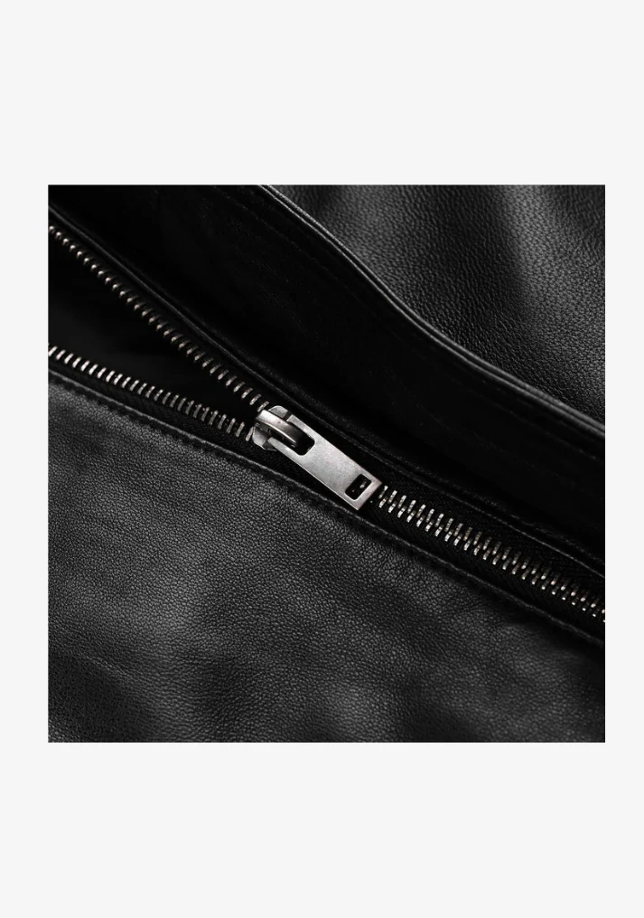 Bomber Fashion Leather Jacket - Image 8