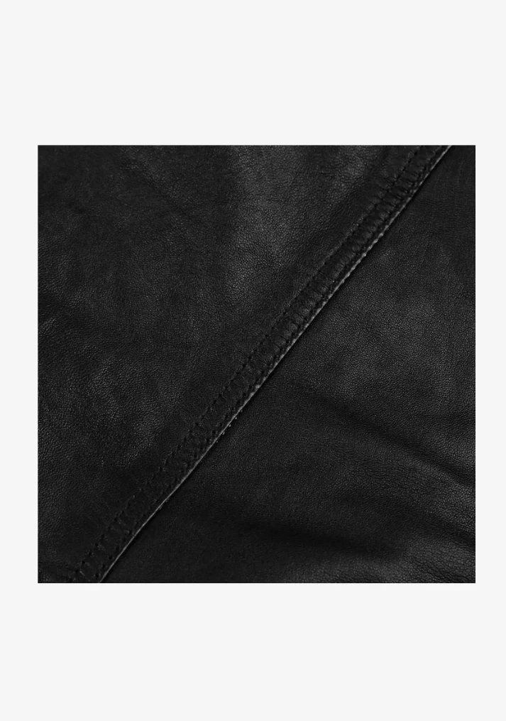 Bomber Fashion Leather Jacket - Image 9