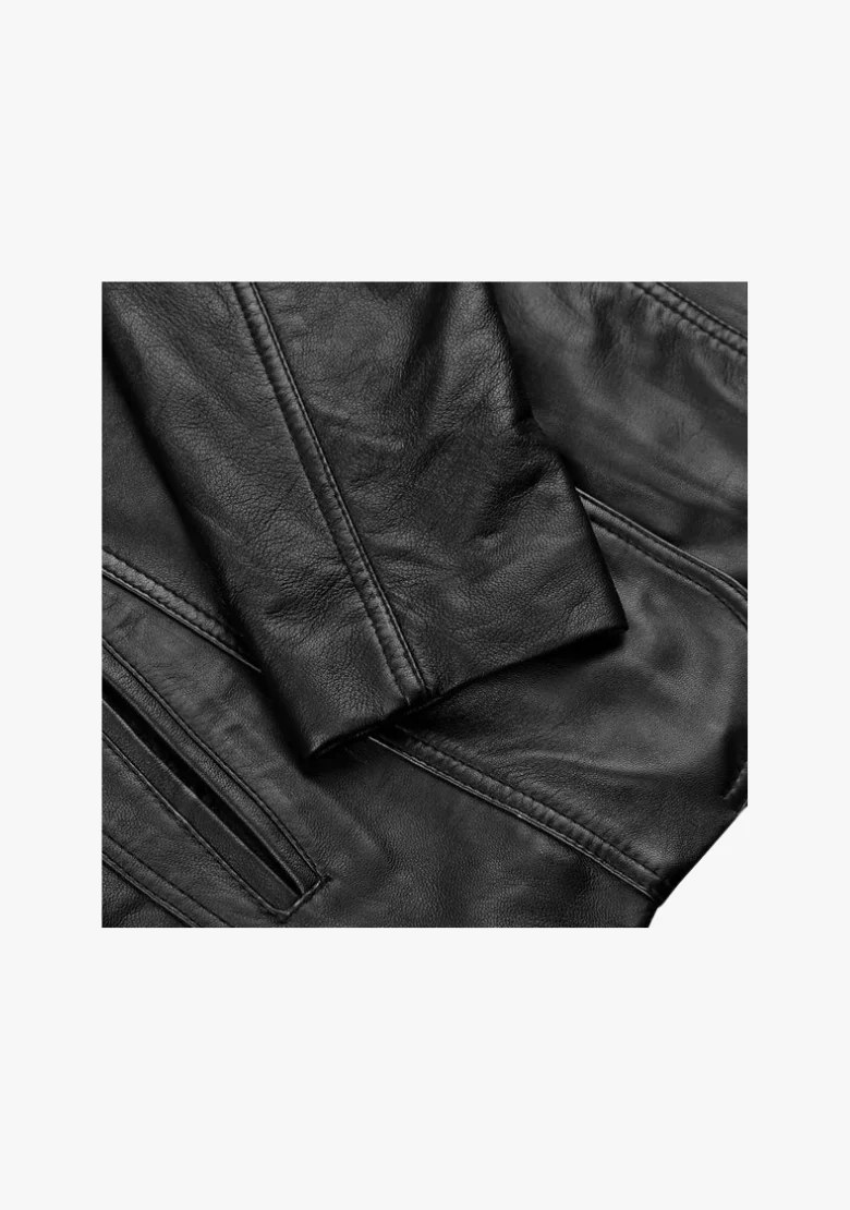 Dressed Fashion Leather Jacket - Image 10