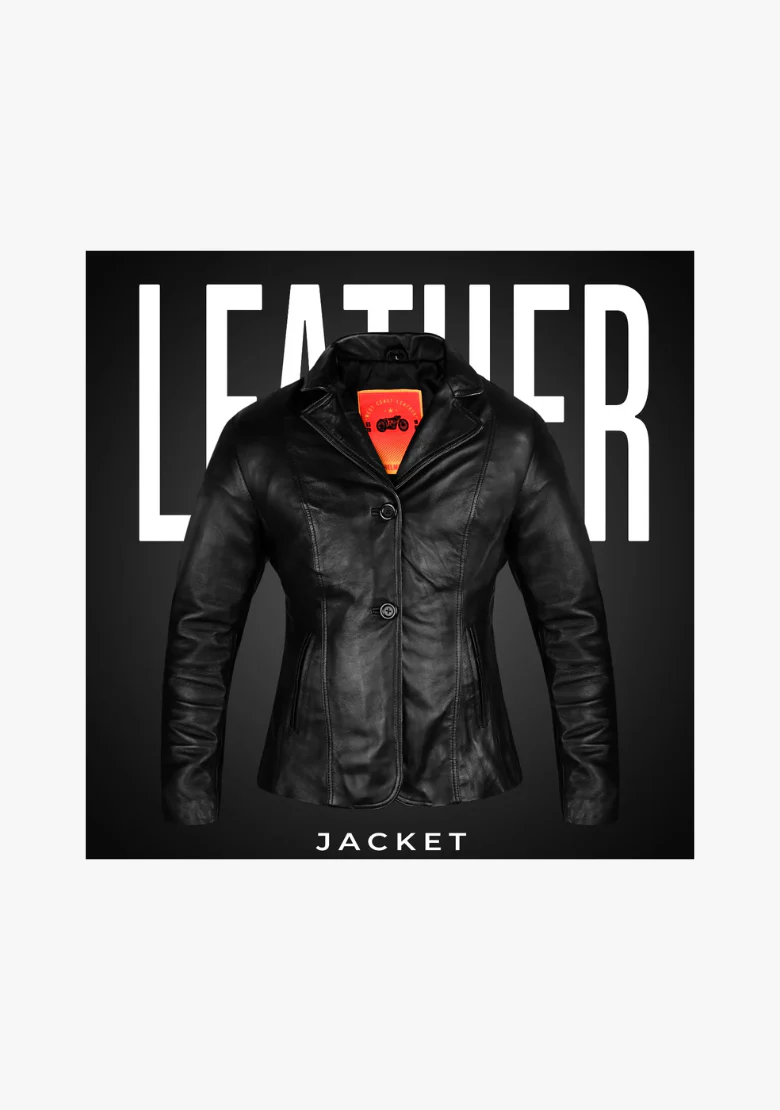 Dressed Fashion Leather Jacket - Image 6