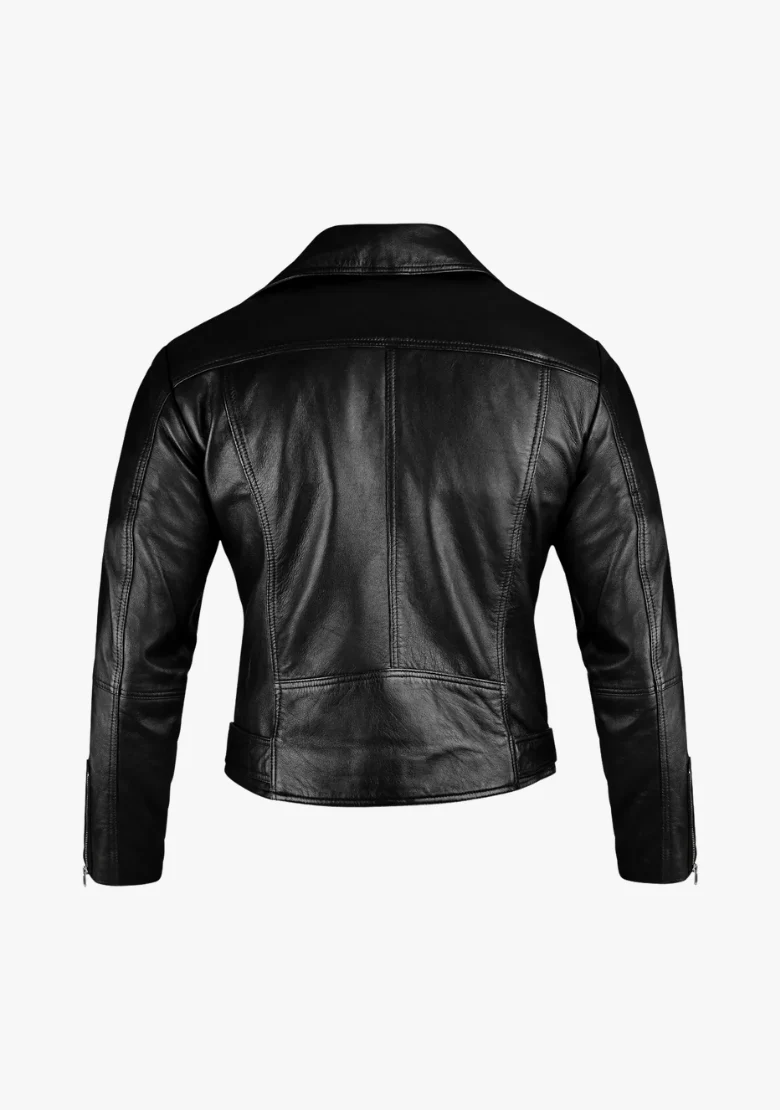 Dressed Fashion Leather Jacket - Image 7