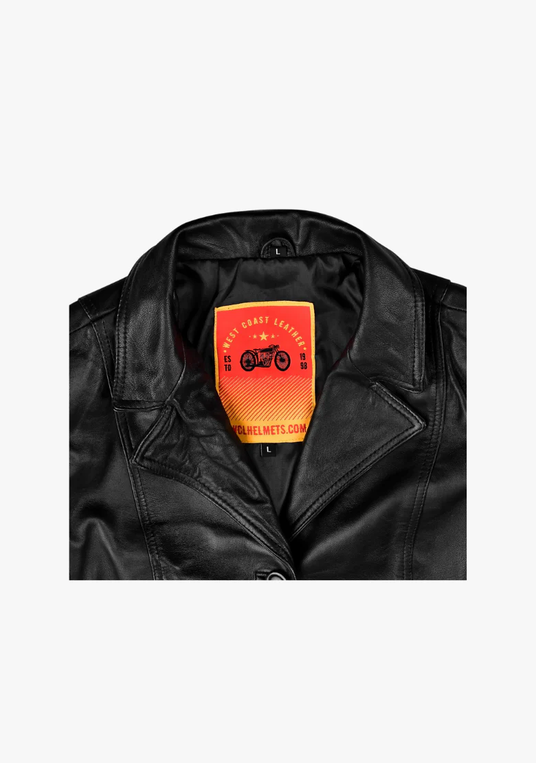 Dressed Fashion Leather Jacket - Image 8