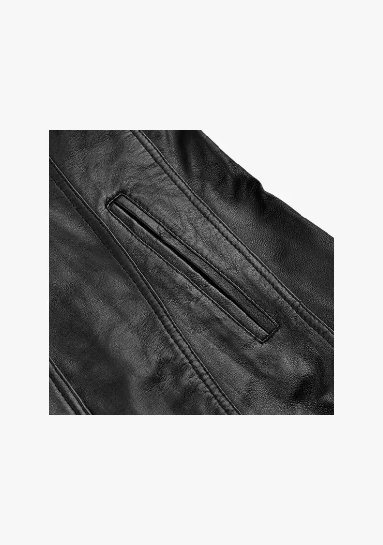 Dressed Fashion Leather Jacket - Image 9