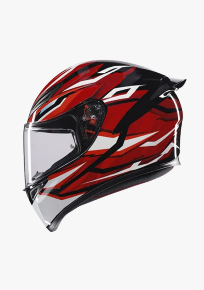 AGV K1 S LION BLACK/RED/WHITE HELMET - Image 2