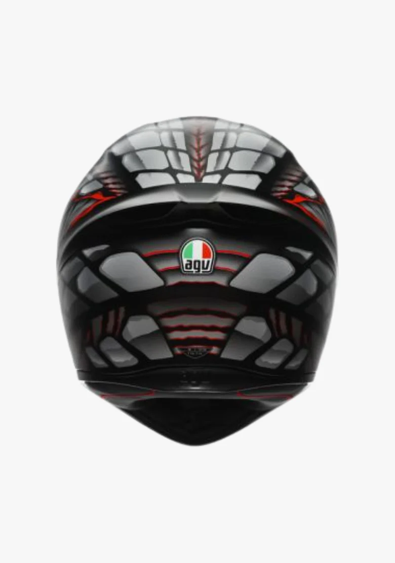 AGV K1 S LYZARD MATT BLACK/GREY/RED - Image 6