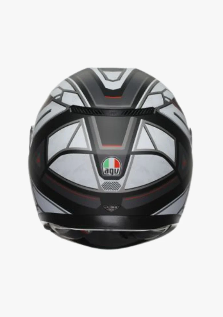 AGV K3 RIVIA MATT BLACK/WHITE HELMET - Image 5