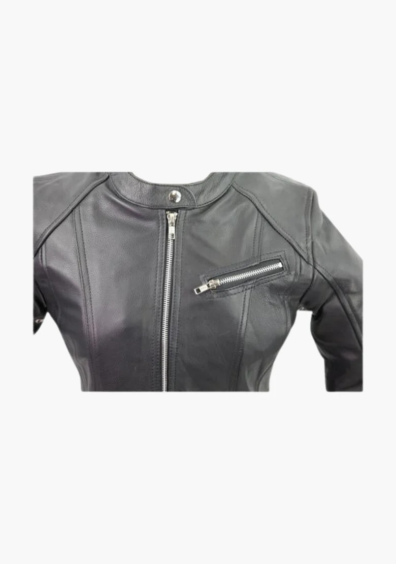 WCL LADIES PREMIUM LEATHER 3 POCKET JACKET - Image 4