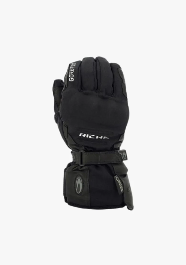 RICHA ICE POLAR GORE-TEX GLOVES BLACK - Image 2