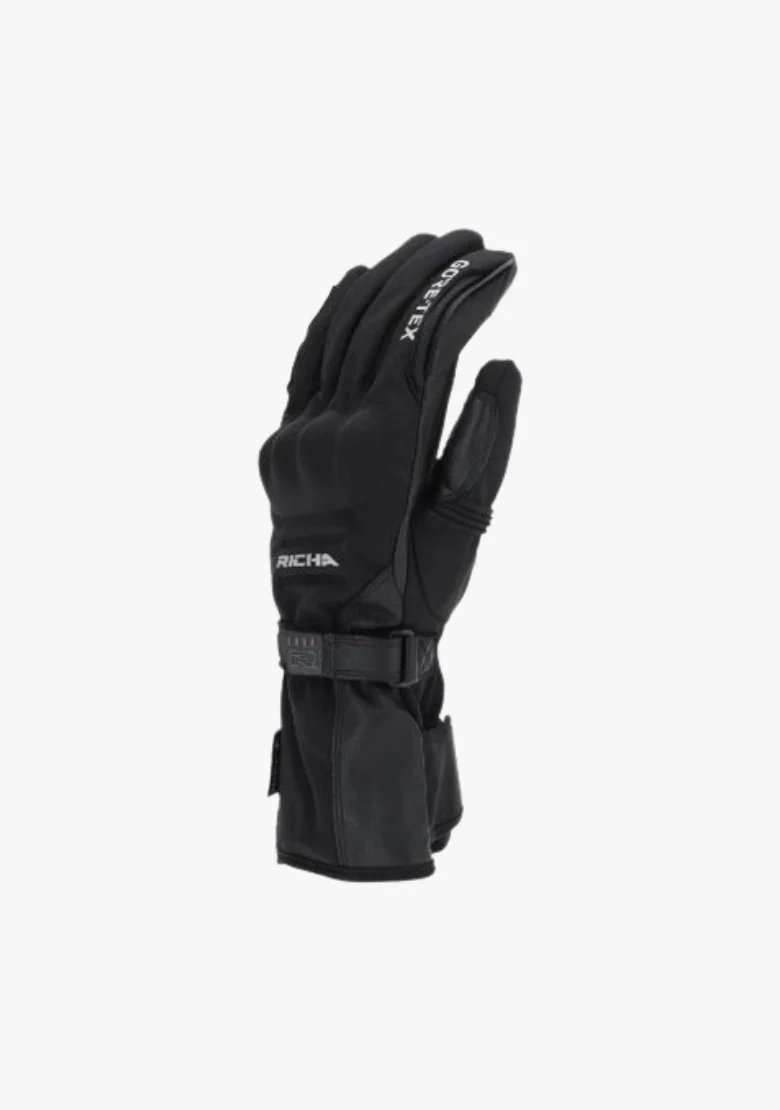 RICHA ICE POLAR GORE-TEX GLOVES BLACK - Image 3