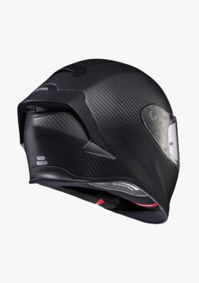 SCORPION EXO-R1 AIR CARBON MATTE BLACK HELMET - Image 3