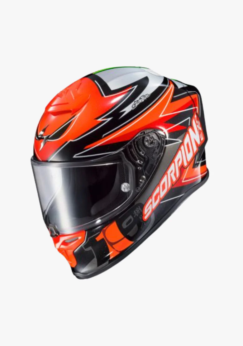 SCORPION EXO-R1 AIR HELMET BAUTISTA RED