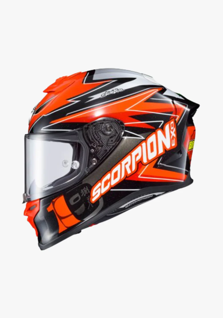 SCORPION EXO-R1 AIR HELMET BAUTISTA RED - Image 2
