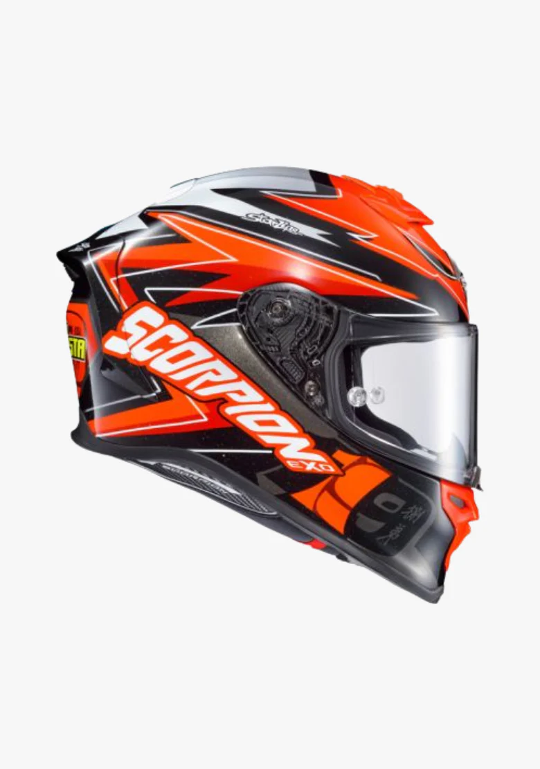 SCORPION EXO-R1 AIR HELMET BAUTISTA RED - Image 3