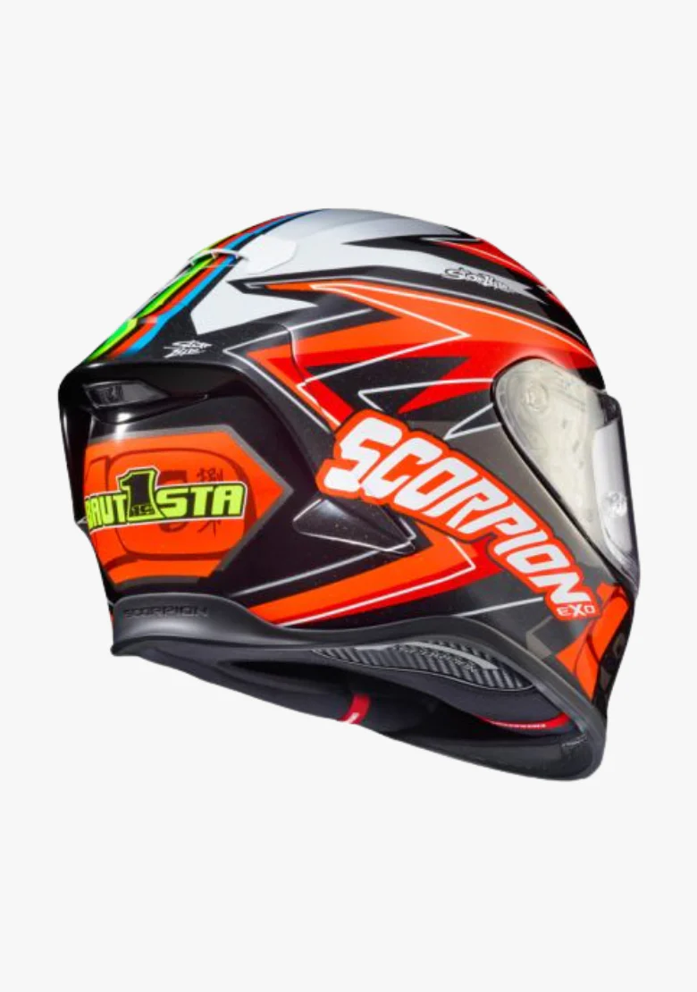SCORPION EXO-R1 AIR HELMET BAUTISTA RED - Image 5