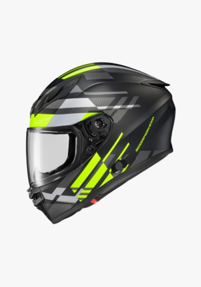 SCORPION EXO-R430 HELMET PARADOX GREY/HI-VIS - Image 2
