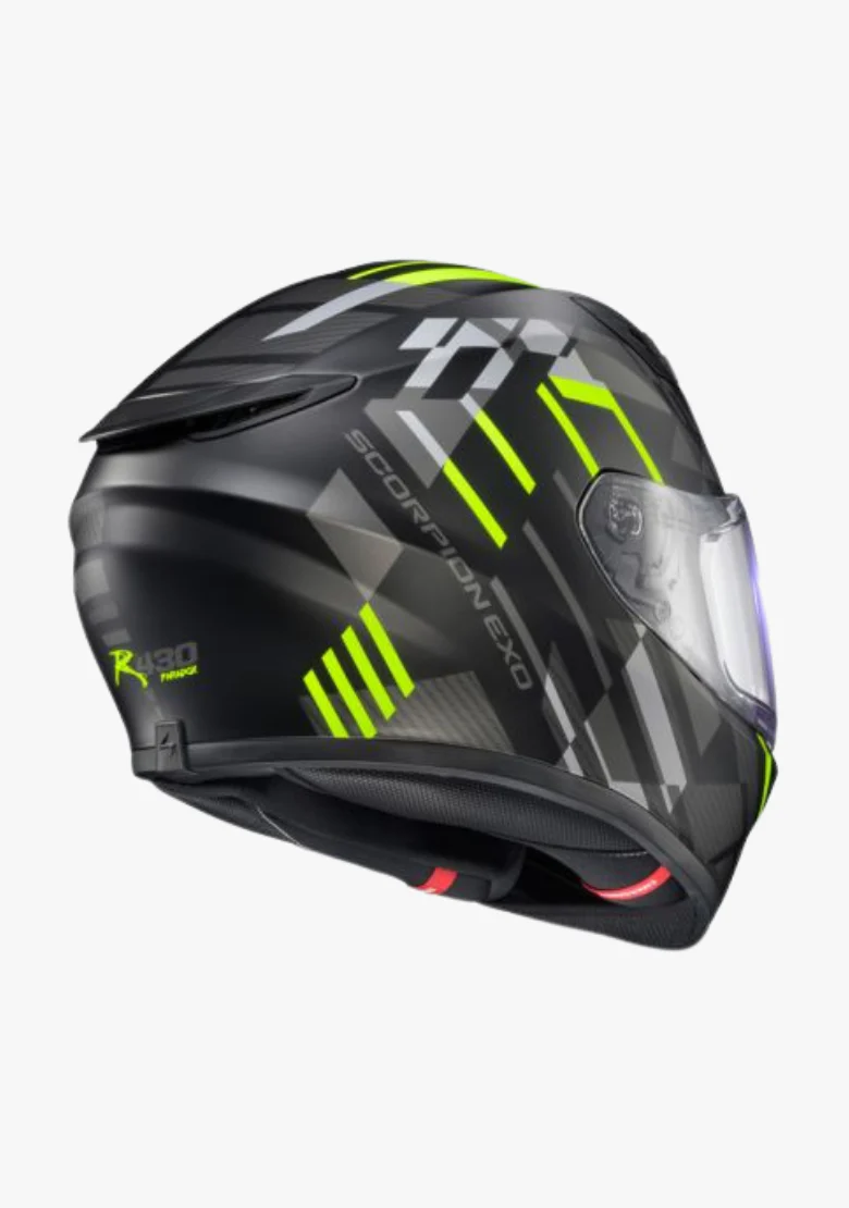 SCORPION EXO-R430 HELMET PARADOX GREY/HI-VIS - Image 5