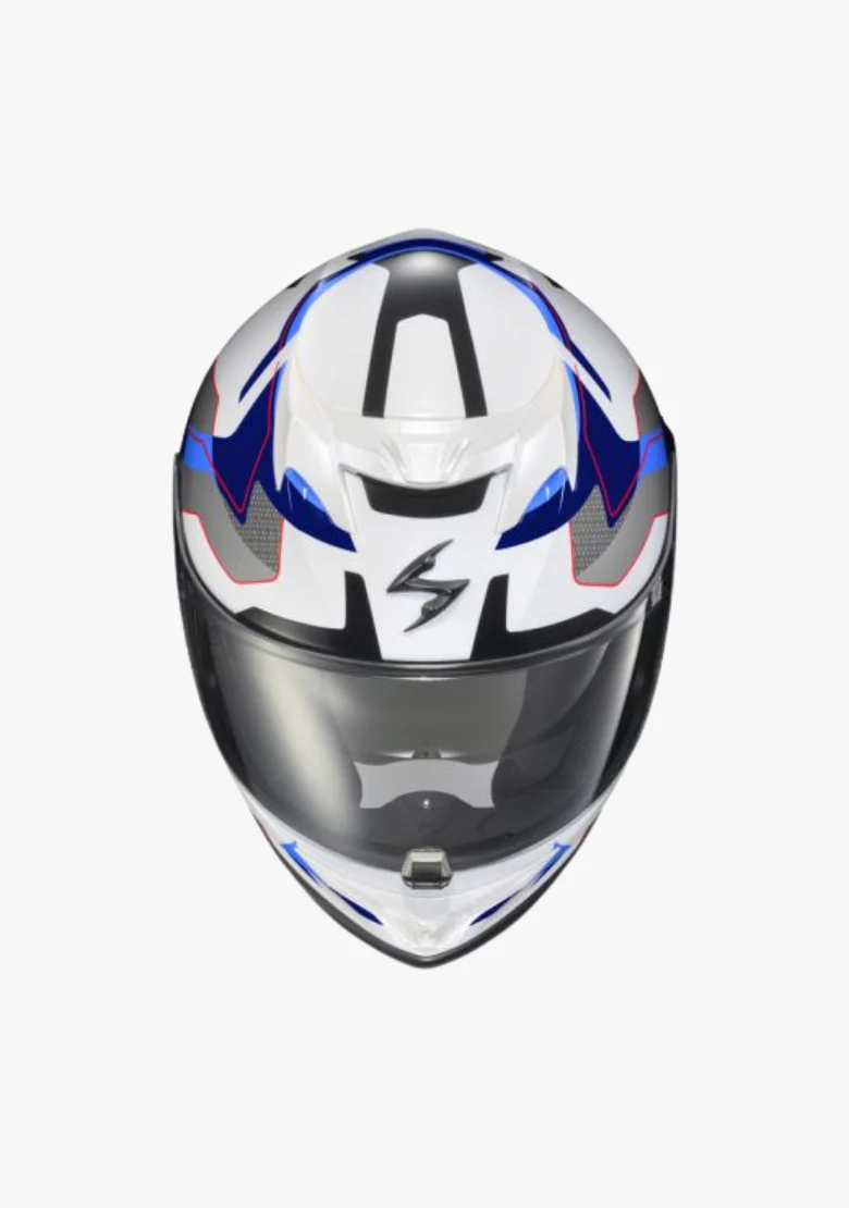 SCORPION EXO-T520 HELMET ZUSE WHITE/BLUE - Image 5