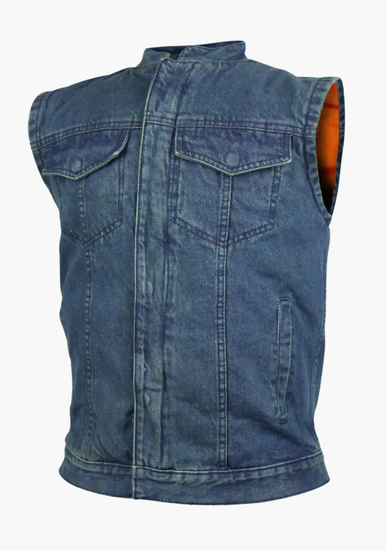 SOA Style Denim Club Vest - Image 3