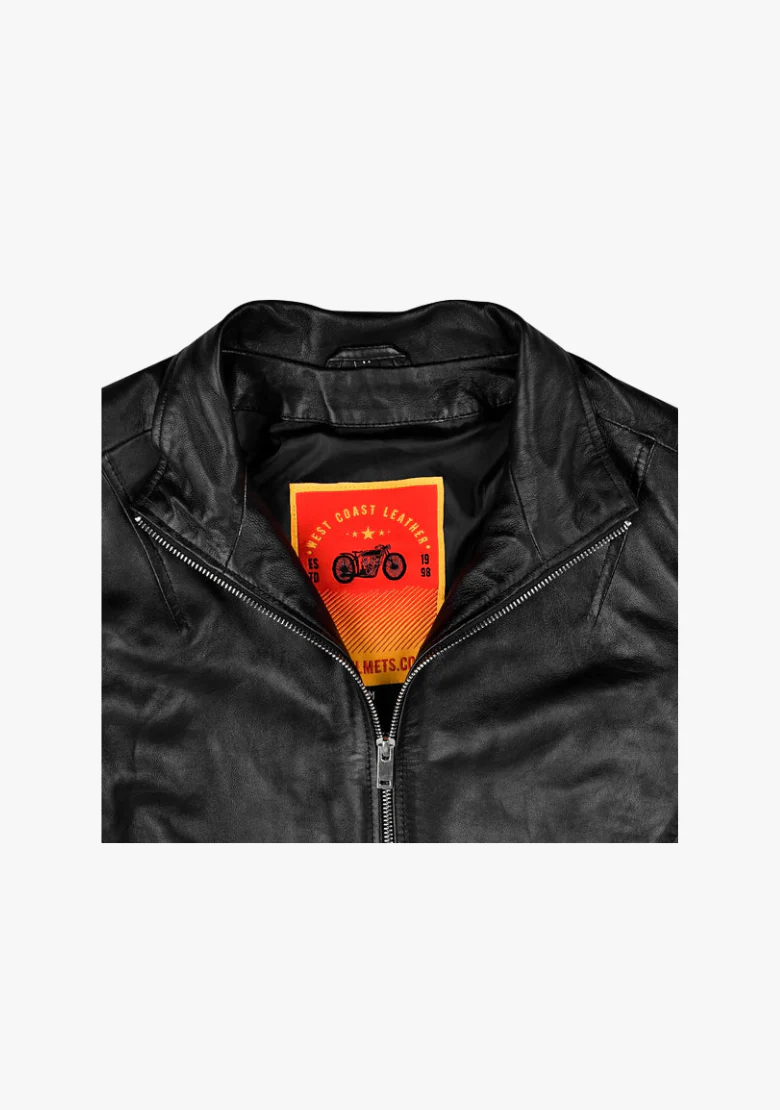 Straight Women's Fashion Leather Jacket - Image 9
