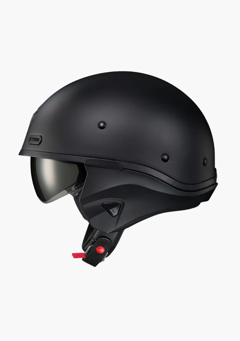 WCL 2 in 1 Striker Helmet with Removable Mask - Drop Down Tinted Visor, Quick Release Buckle, DOT Approved - Skull - Image 5