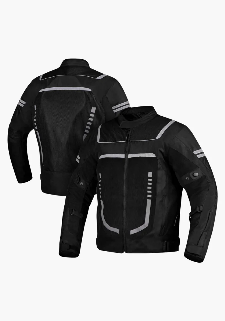 WCL Air Collection Armoured Textile Jacket - Black - Image 4