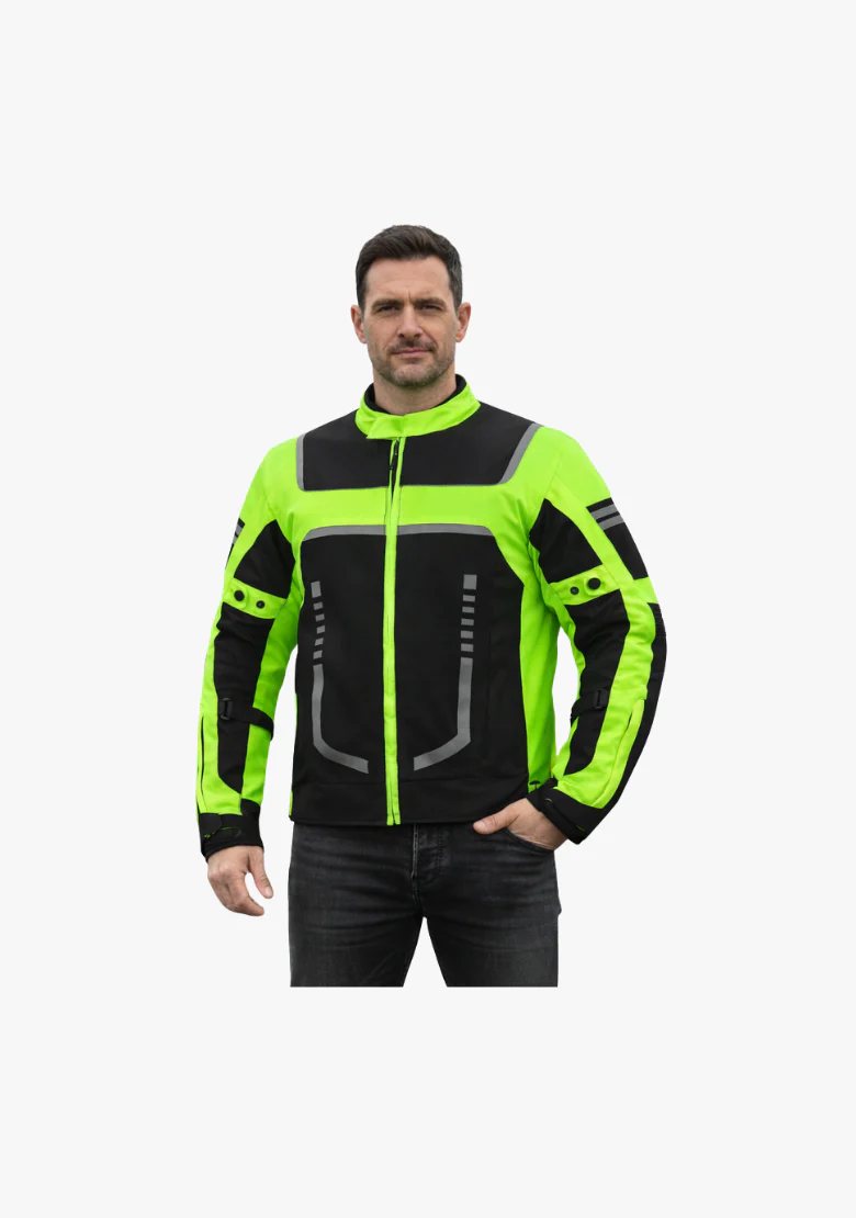 WCL Air Collection Armoured Textile Jacket - High Vis - Image 2