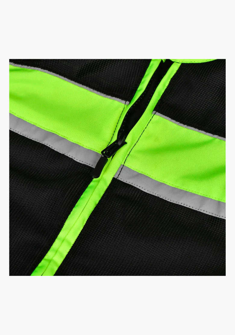 WCL Air Collection Armoured Textile Jacket - High Vis - Image 8