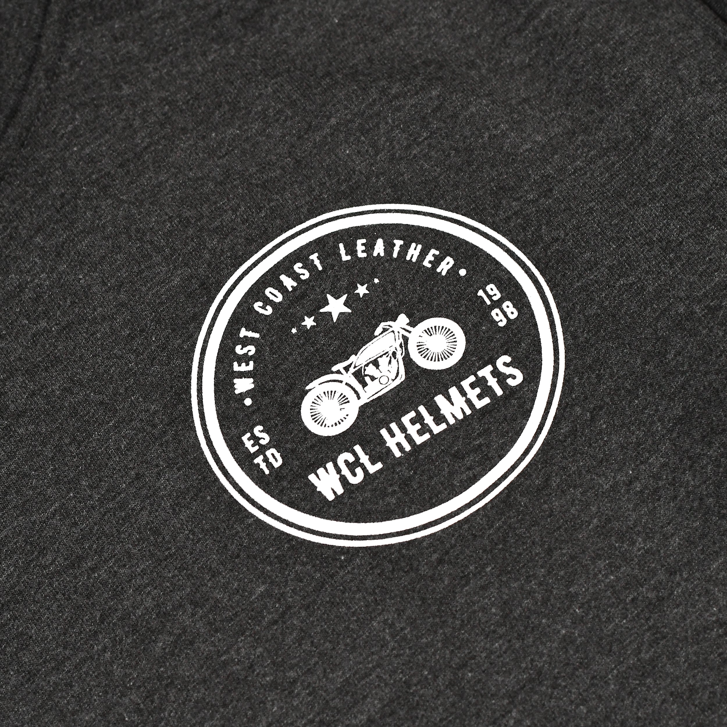 WCL Armoured Kevlar Lined Motorcycle Riding Hoodie w/t CE Level 1 Armor - Charcoal Gray - Image 6
