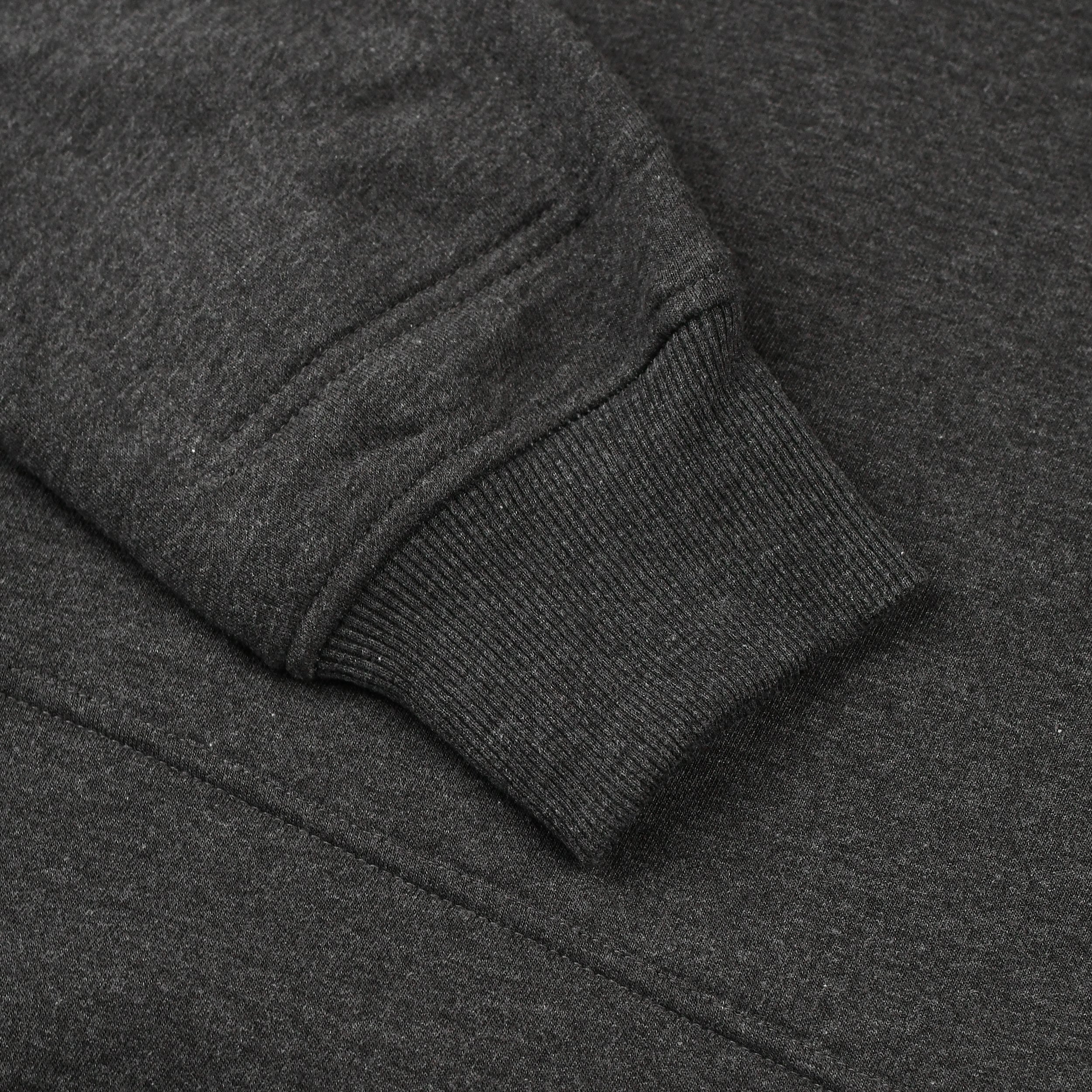 WCL Armoured Kevlar Lined Motorcycle Riding Hoodie w/t CE Level 1 Armor - Charcoal Gray - Image 7