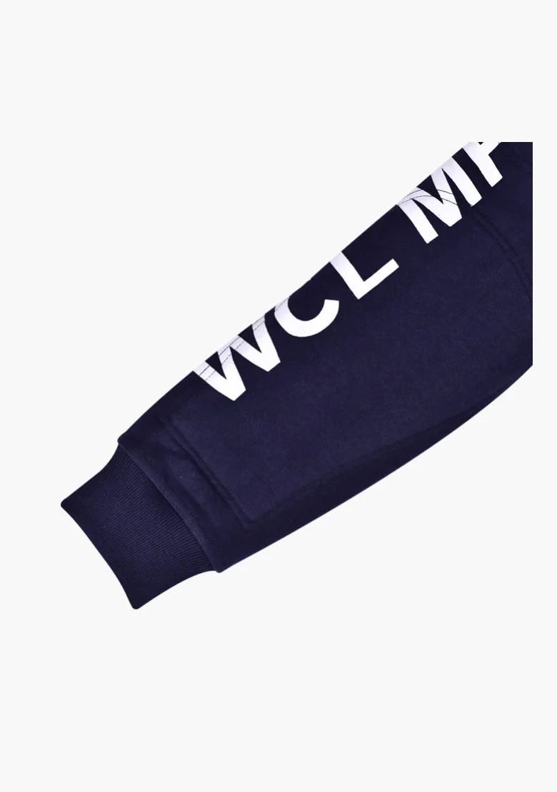 WCL Armoured Kevlar Lined Motorcycle Riding Hoodie w/t CE Level 1 Armor - Navy Blue - Image 10