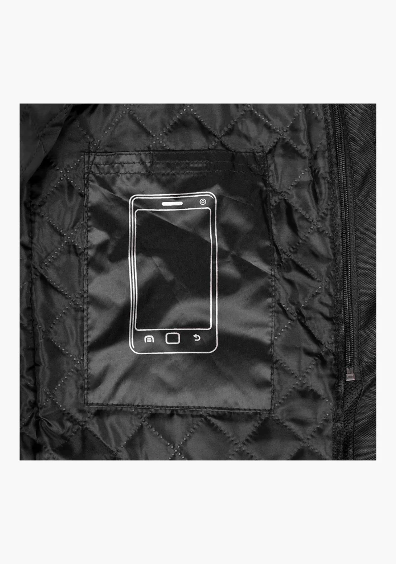WCL Conqueror Armoured Motorcycle Textile Jacket - Black - Image 13