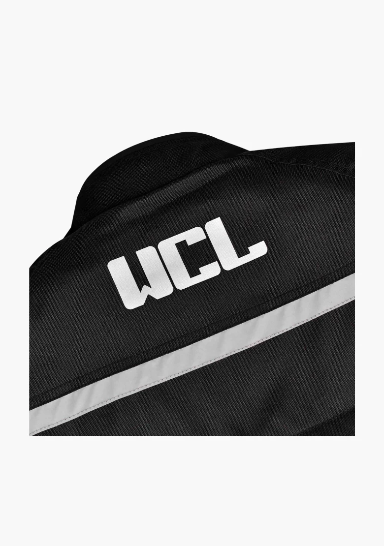 WCL Conqueror Armoured Motorcycle Textile Jacket - Black - Image 5