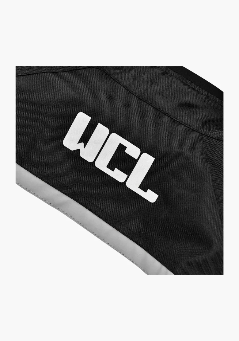 WCL Conqueror Armoured Motorcycle Textile Jacket - White - Image 7