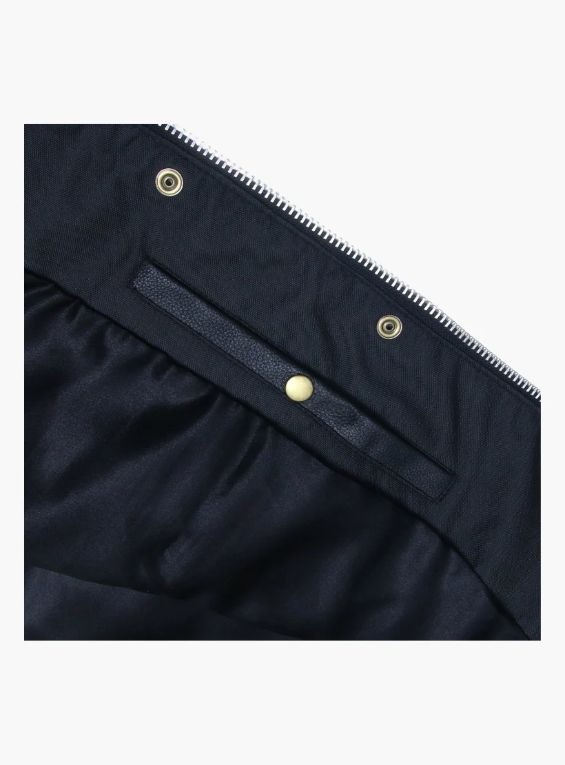 WCL Hybrid Canvas Leather Club Vest w/t Beige Canvas - Image 9