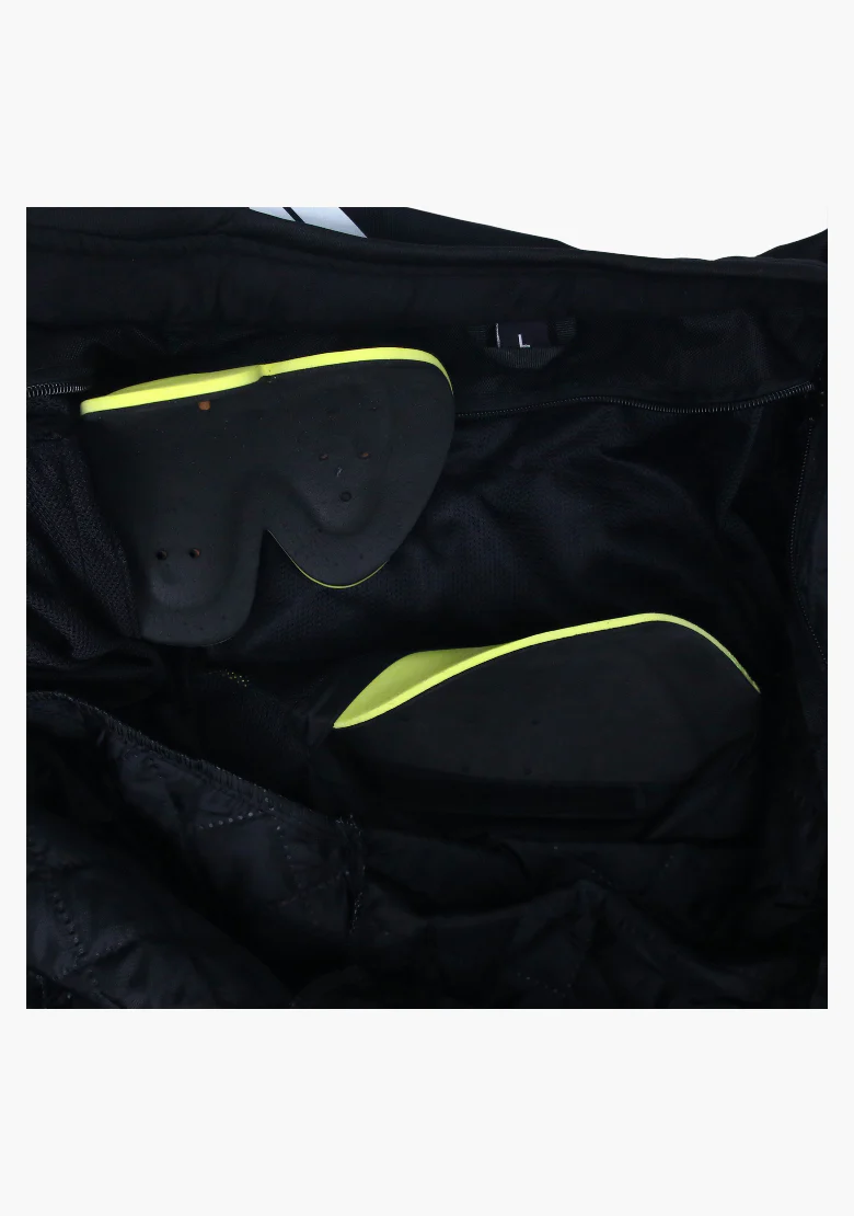 WCL Invader Armoured Motorcycle Textile Jacket Red - Image 7