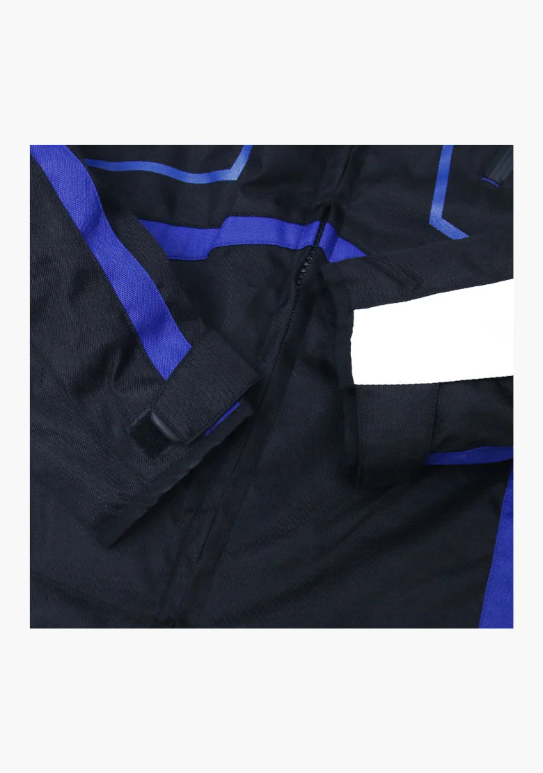 WCL Invader Armoured Motorcycle Cordura Jacket - Blue - Image 4