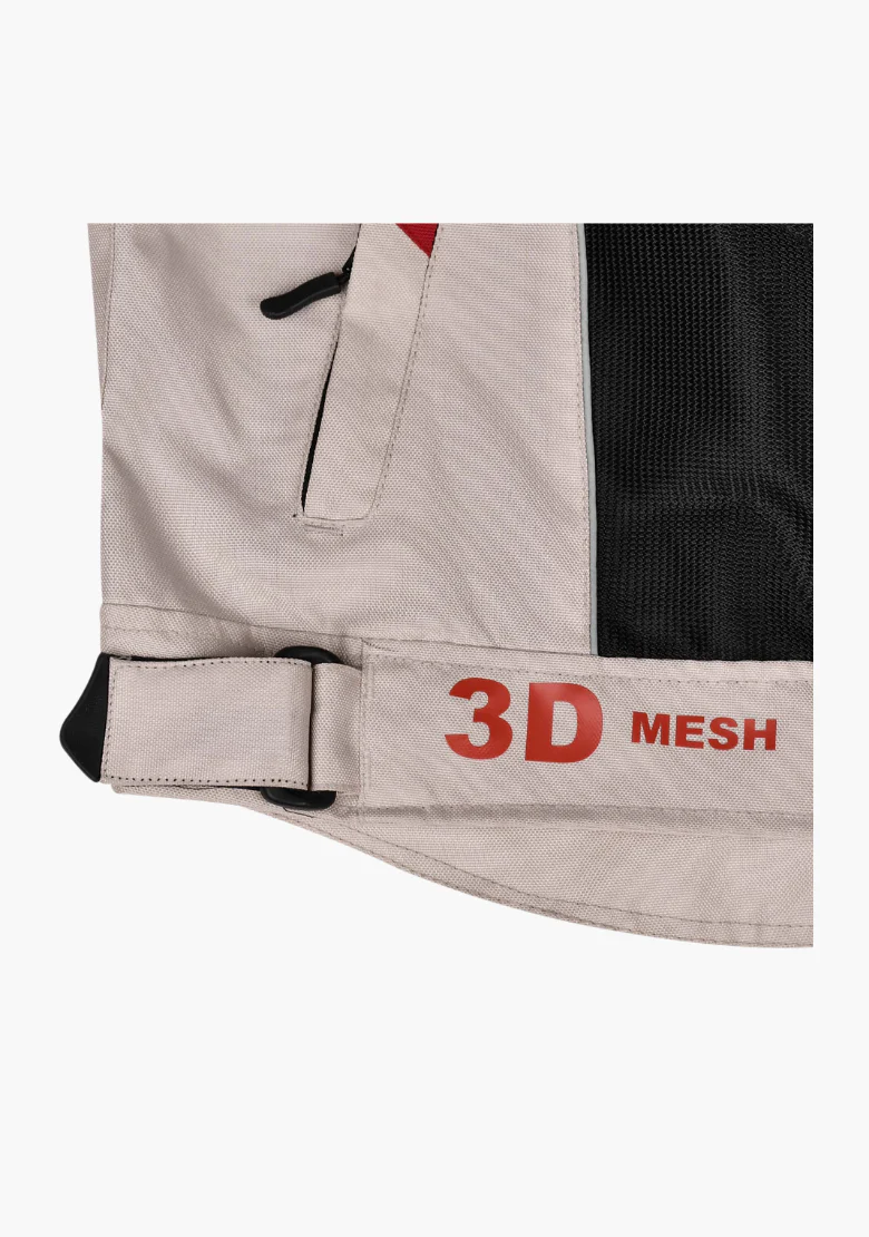 WCL Air Collection Armoured Textile Jacket - White - Image 8