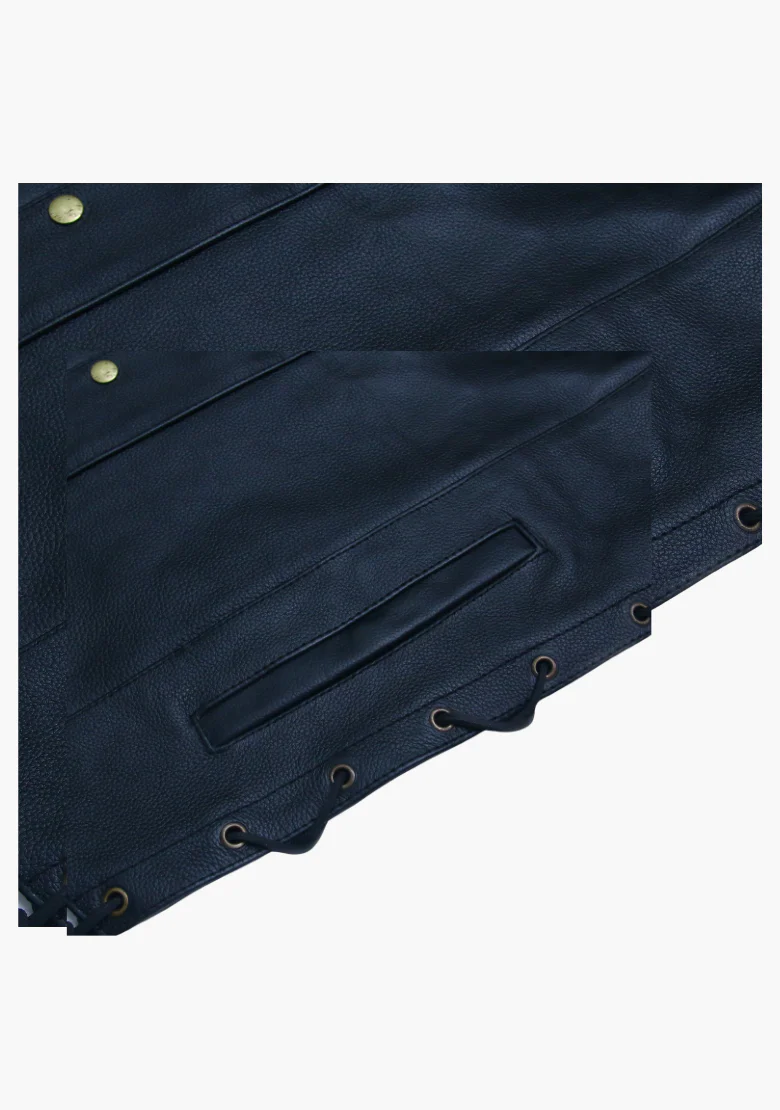 WCL Women Light Leather Vest - Image 5