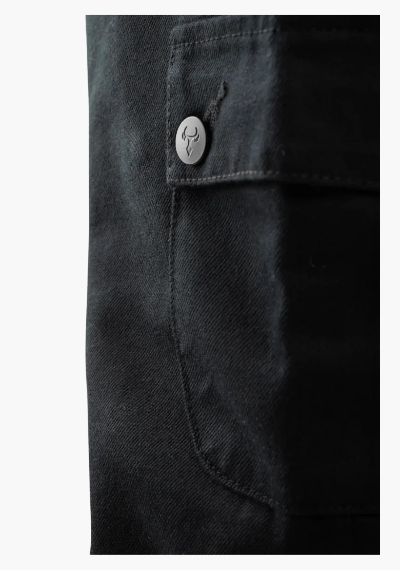WOMENS TACTICAL RANGER BLACK EASY KEVLAR LINED RIDING PANTS - Bull-it X WCL - Image 3